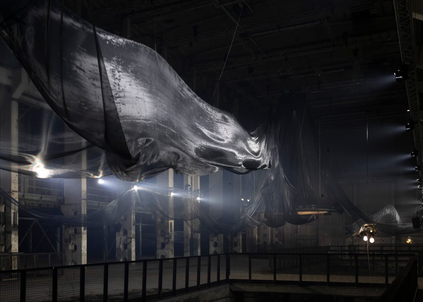 Laure Prouvost, WE FELT A STAR DYING 2025. Installation view at Kraftwerk Berlin. Commissioned by LAS Art Foundation and co-commissioned by OGR Torino. © 2025 Laure Prouvost. Photo: Andrea Rossetti © VG Bild-Kunst, Bonn 2025