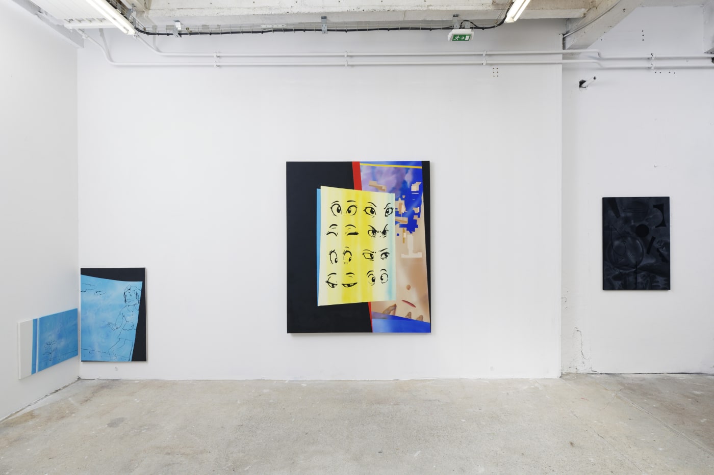 Hoda Kashiha, I'm Here, I'm not Here, 2022, Exhibition view - Passerelle Centre d'art contemporain, Brest © photo : Aurélien Mole