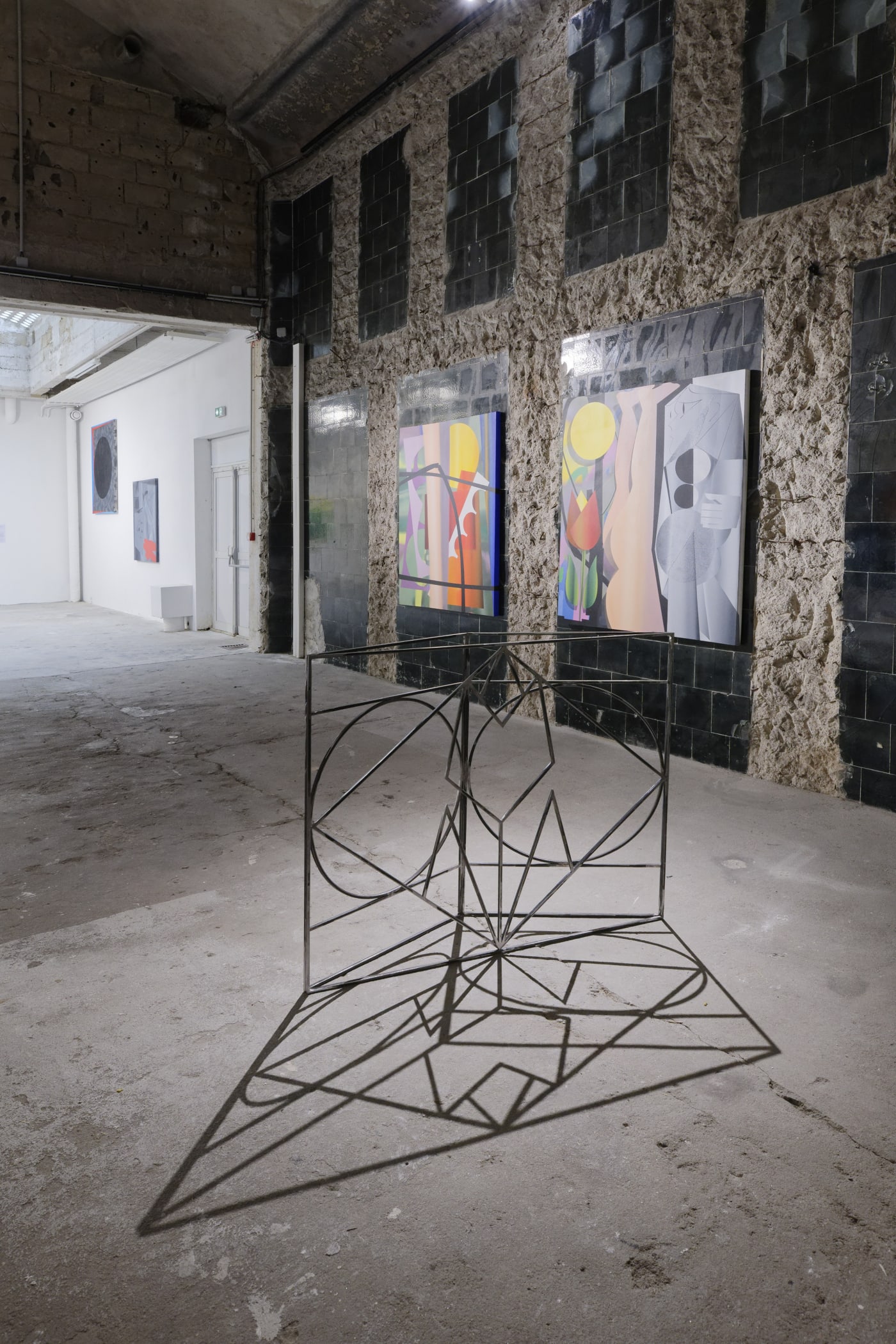 Hoda Kashiha, I'm Here, I'm not Here, 2022, Exhibition view - Passerelle Centre d'art contemporain, Brest © photo : Aurélien Mole