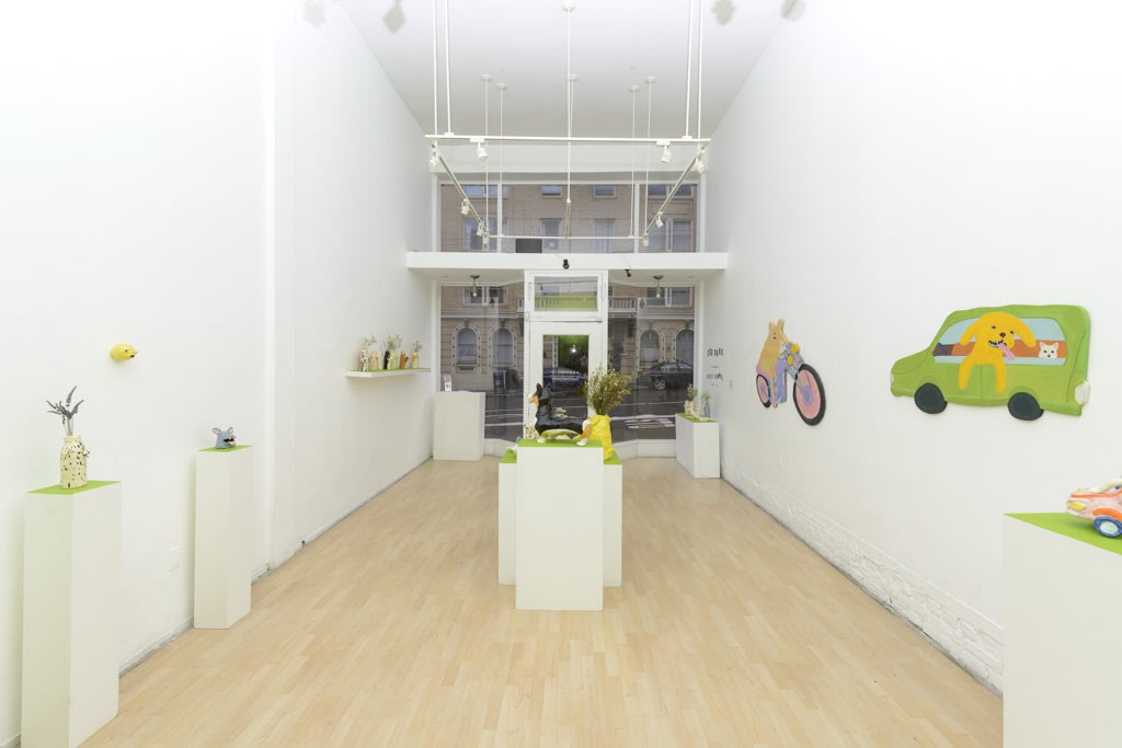 Katie Kimmel "Dog Park" installation view