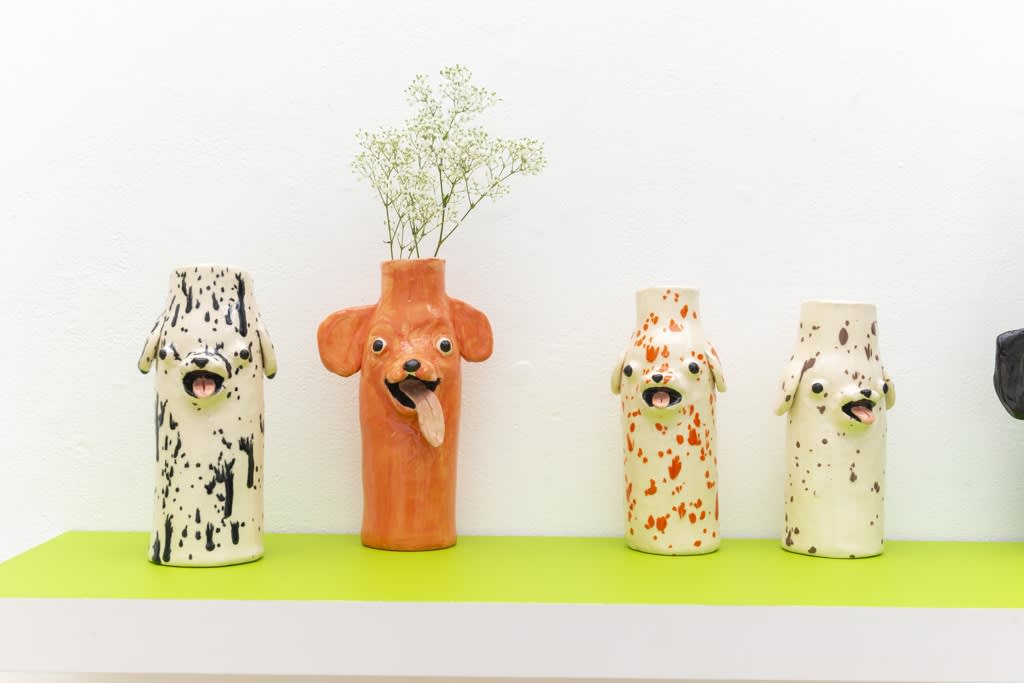 Katie Kimmel "Dog Park" installation view