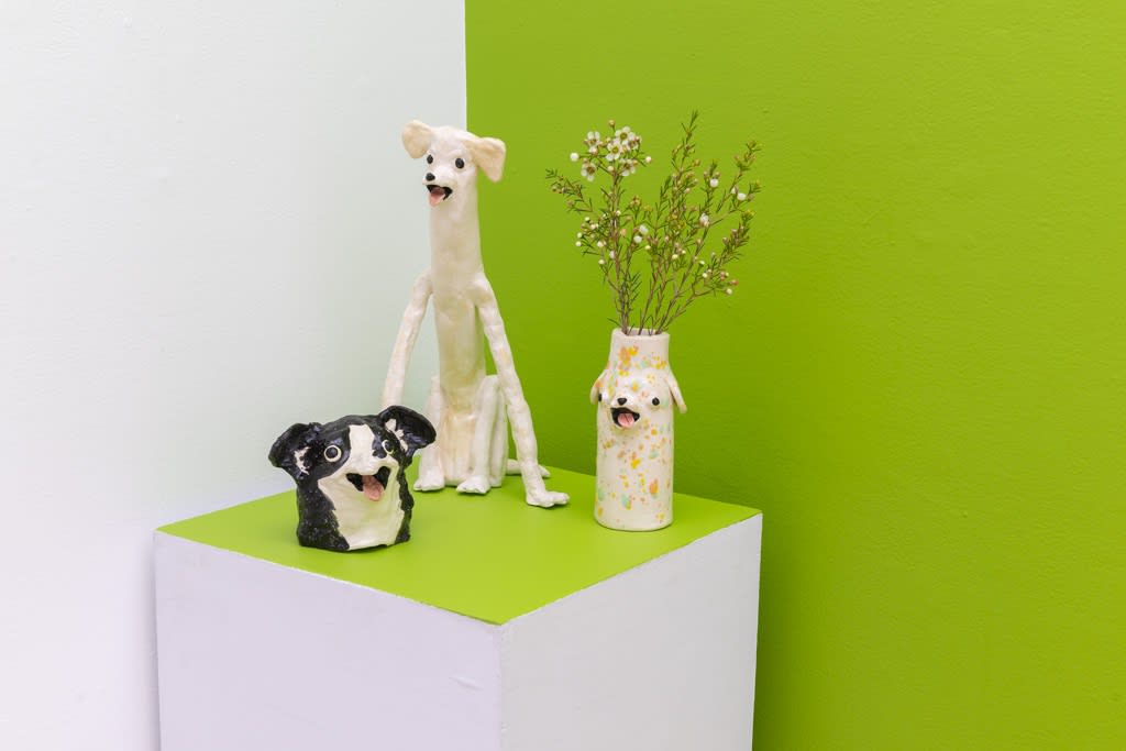 Katie Kimmel "Dog Park" installation view