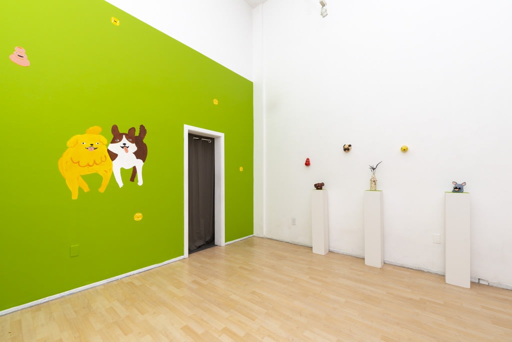 Katie Kimmel "Dog Park" installation view