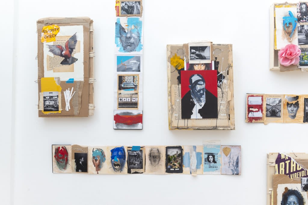 John Wentz "The Death of Distance" installation view
