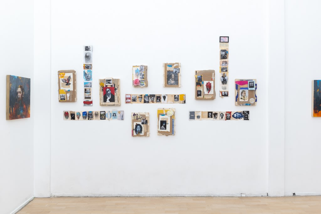 John Wentz "The Death of Distance" installation view