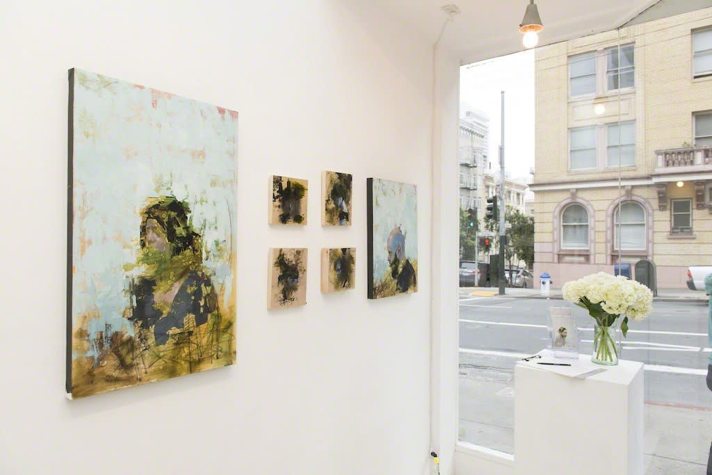 John Wentz "Imprints" installation view