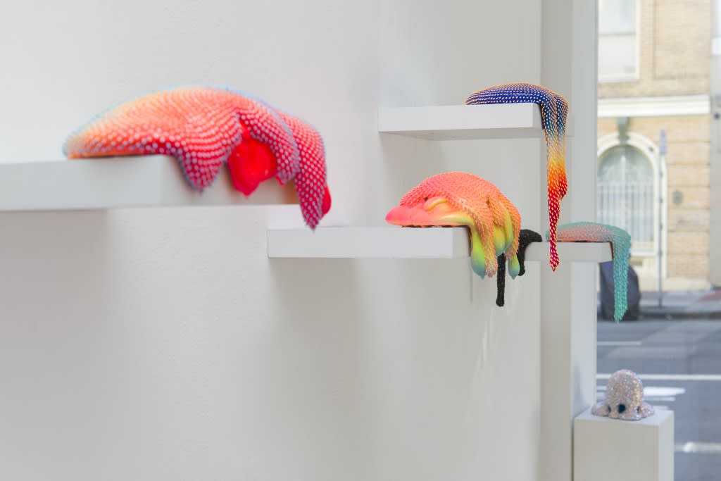 Dan Lam "Bait" installation view