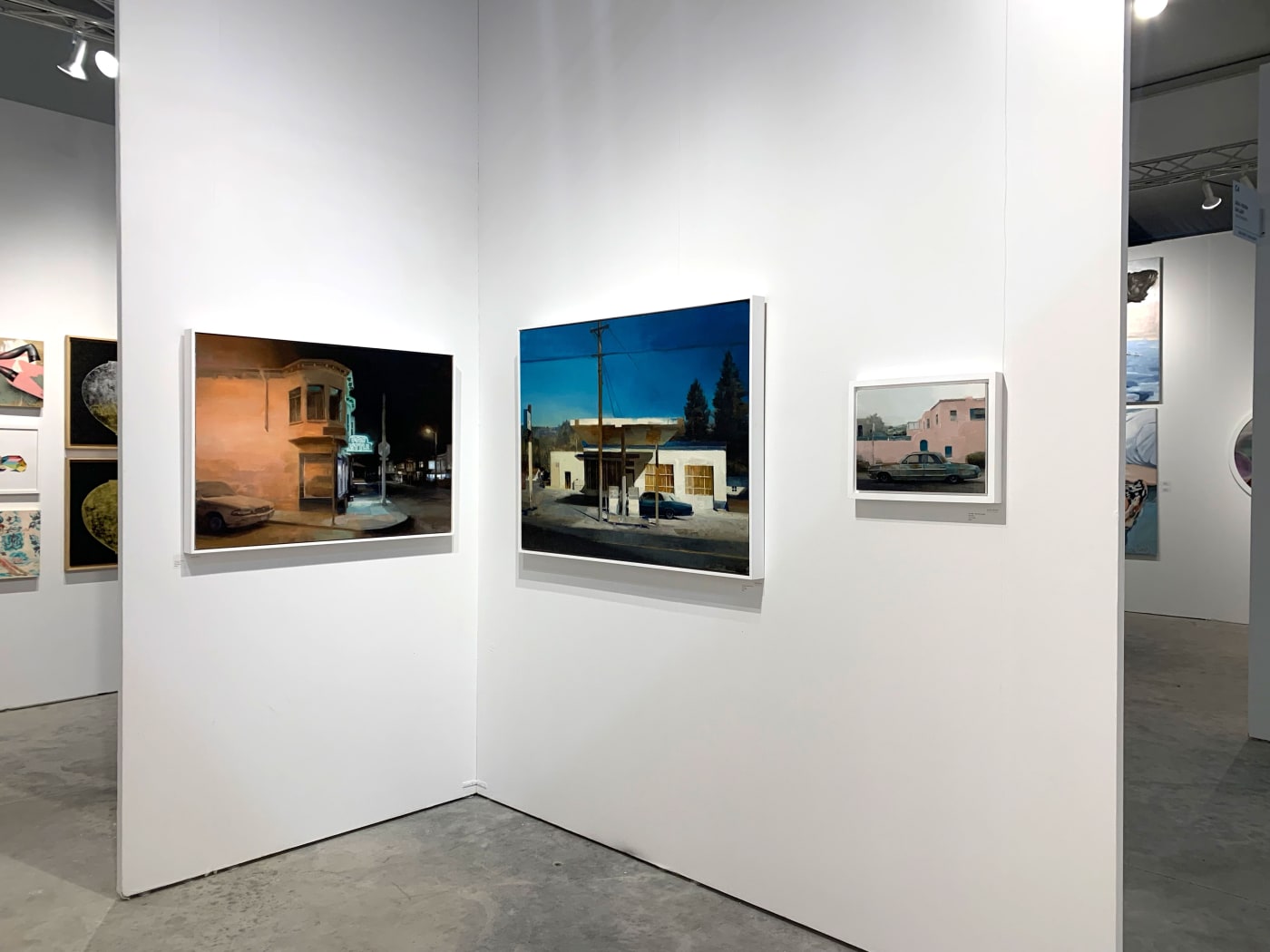 Hashimoto Contemporary booth at CONTEXT Art Miami