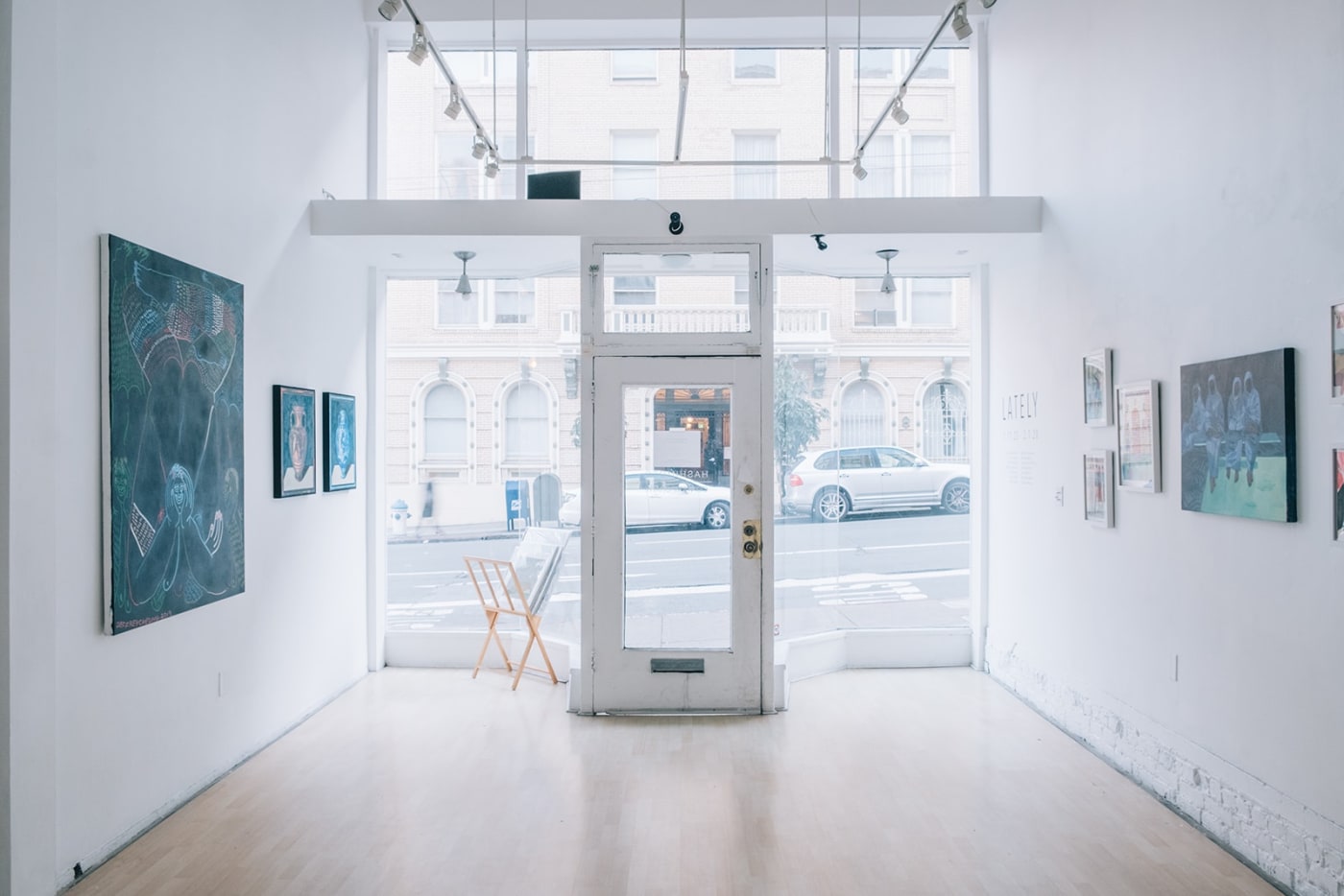 "Lately" installation 