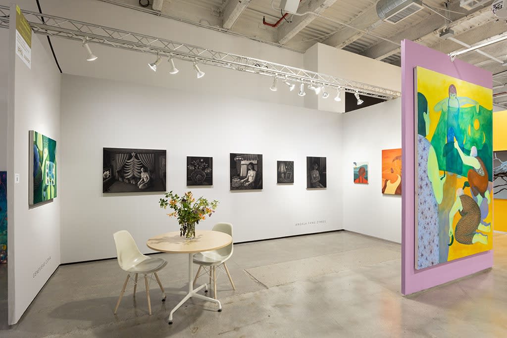 installation image of Hashimoto Contemporary booth at Future Fair
