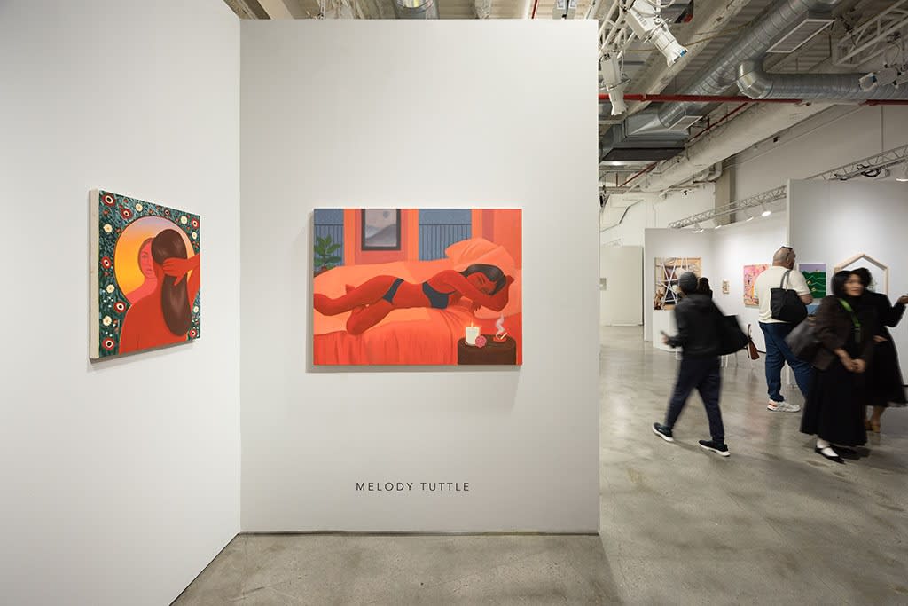 installation image of Hashimoto Contemporary booth at Future Fair