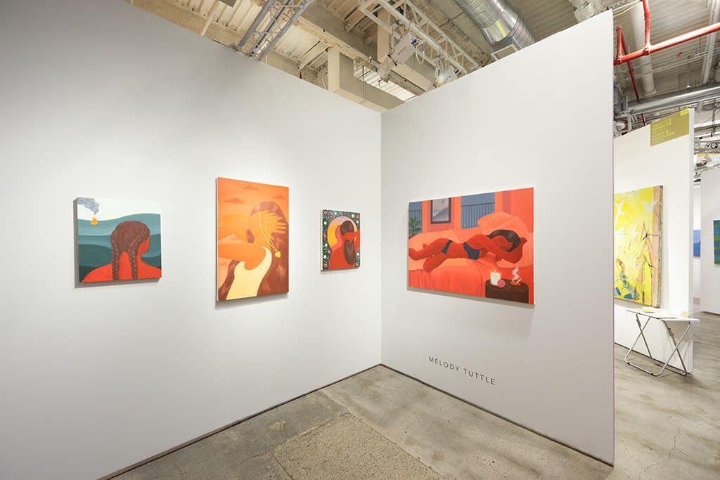 installation image of Hashimoto Contemporary booth at Future Fair
