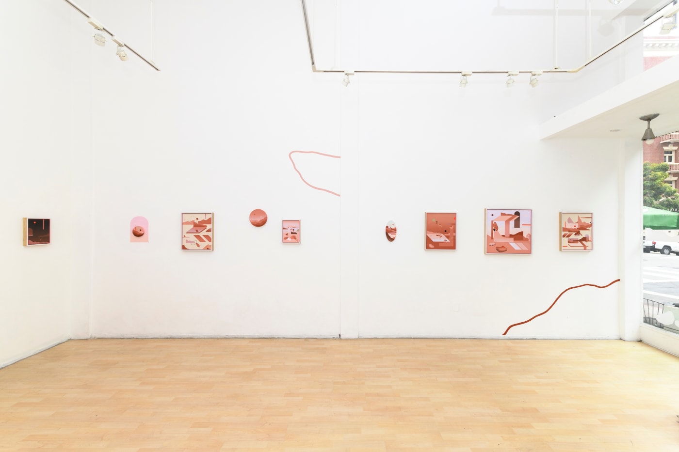 Madeleine Tonzi  "Life On Mars" installation image