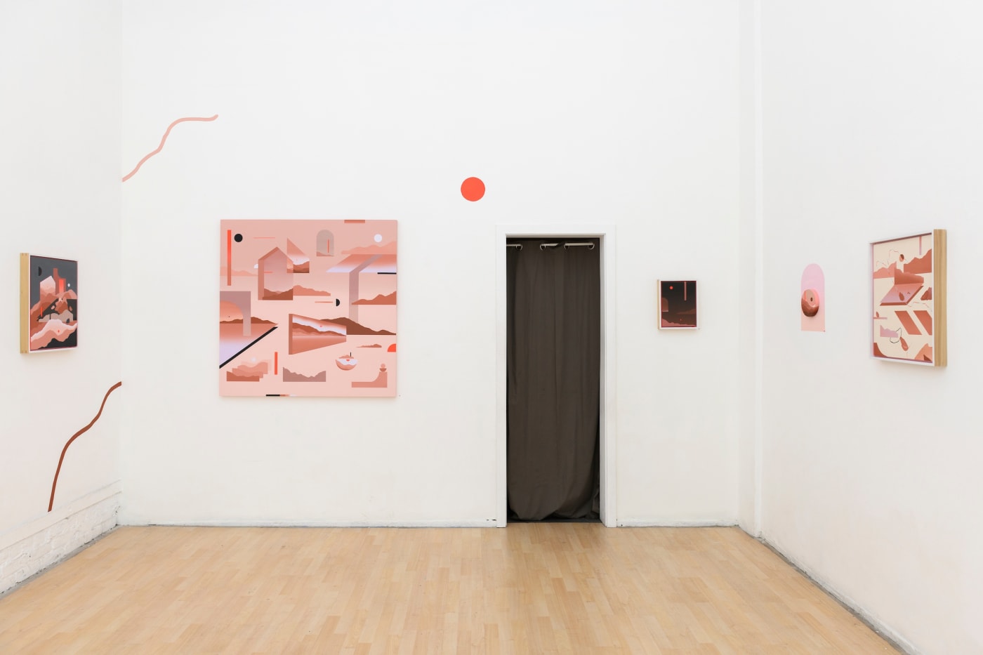 Madeleine Tonzi  "Life On Mars" installation image