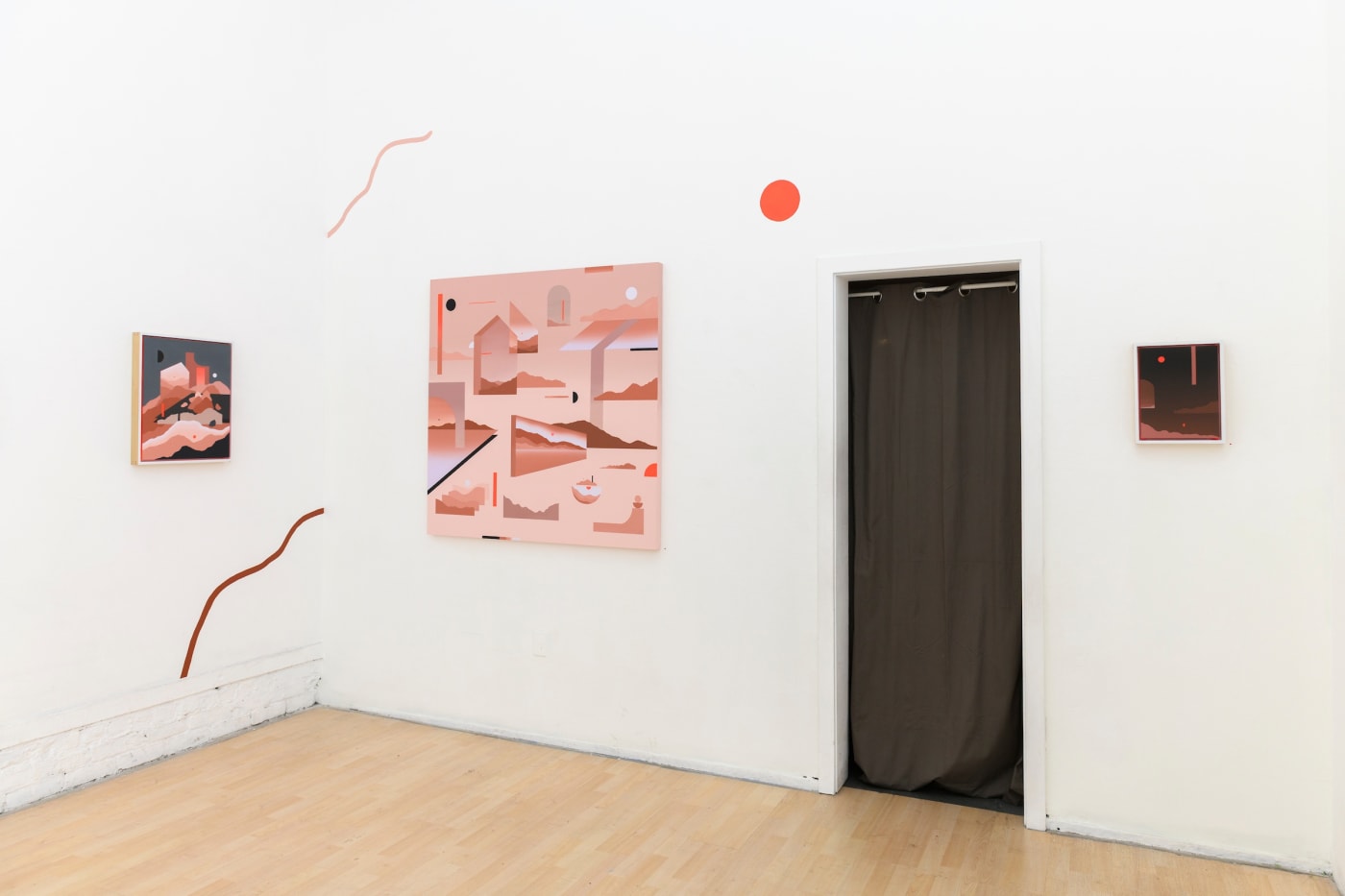 Madeleine Tonzi  "Life On Mars" installation image
