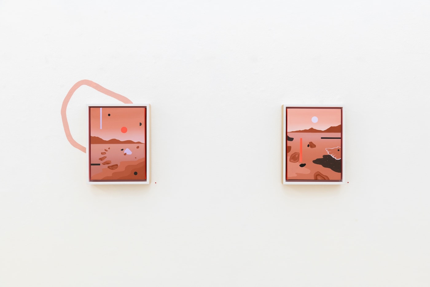 Madeleine Tonzi  "Life On Mars" installation image