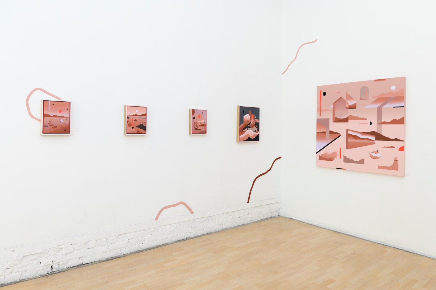Madeleine Tonzi  "Life On Mars" installation image