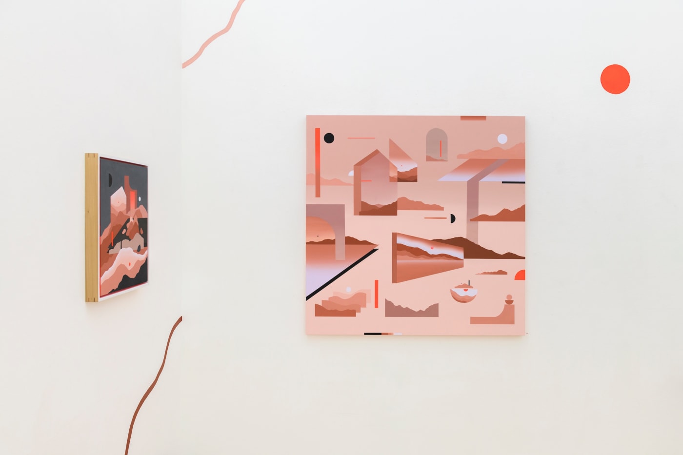 Madeleine Tonzi  "Life On Mars" installation image