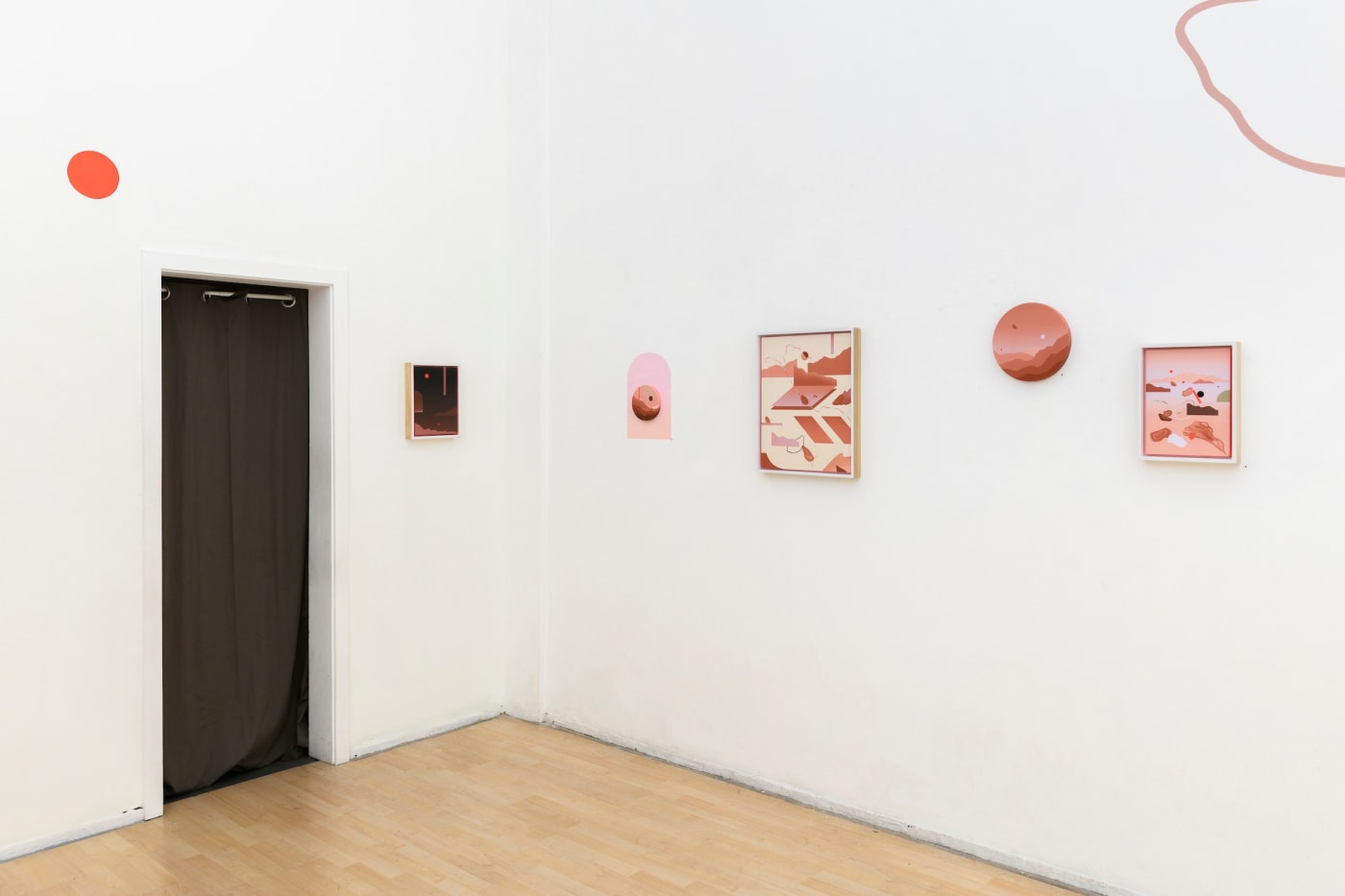Madeleine Tonzi  "Life On Mars" installation image