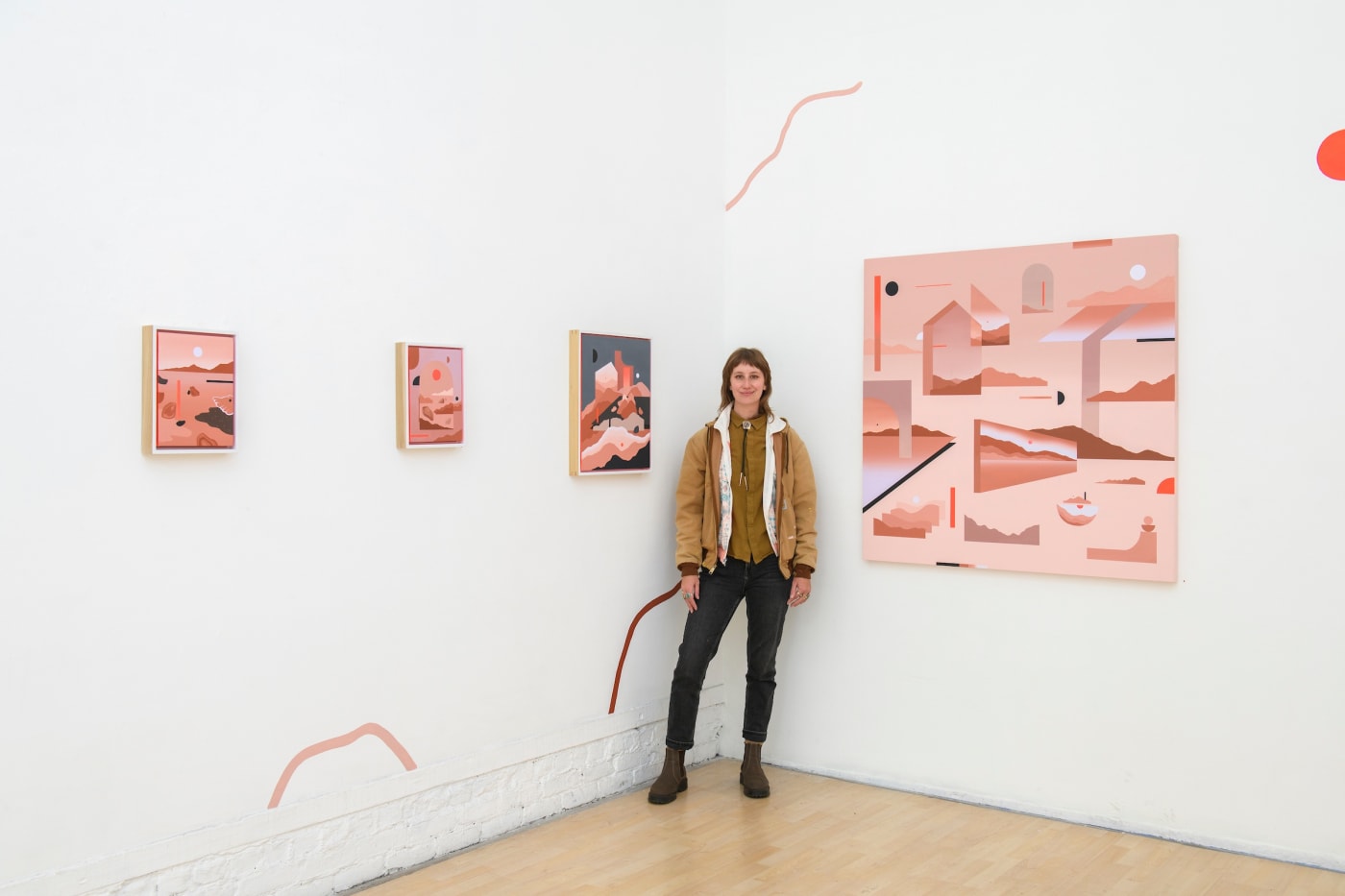 Madeleine Tonzi  "Life On Mars" installation image