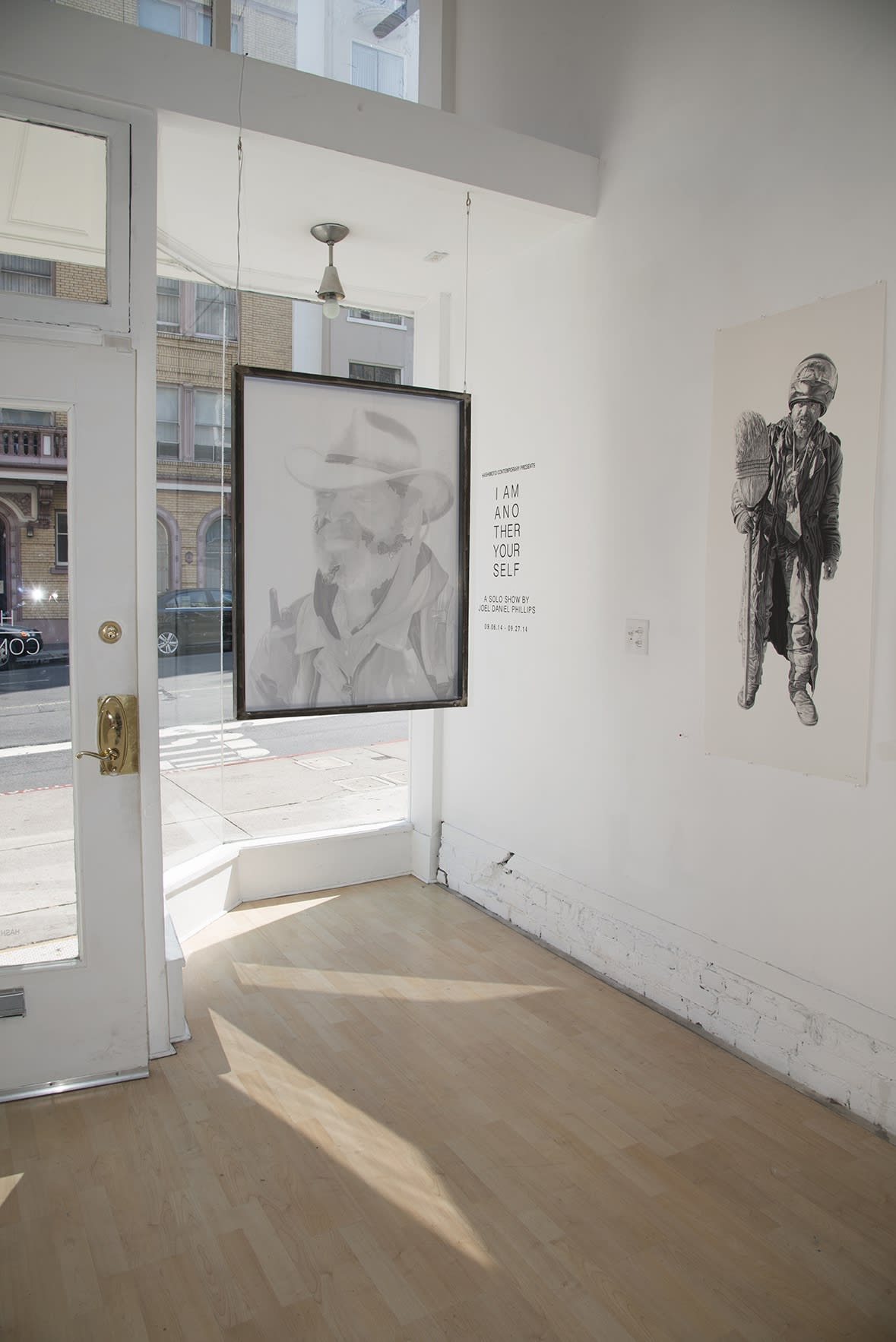 Installation image from Joel Daniel Phillips' solo exhibition "I Am Another Yourself"