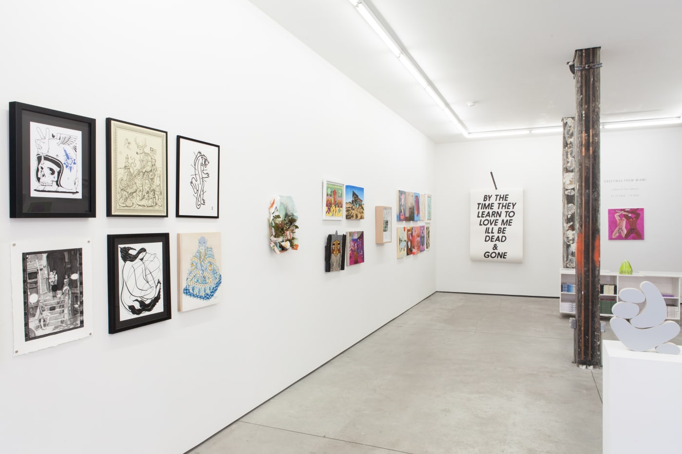 "Greetings from Miami" installation image