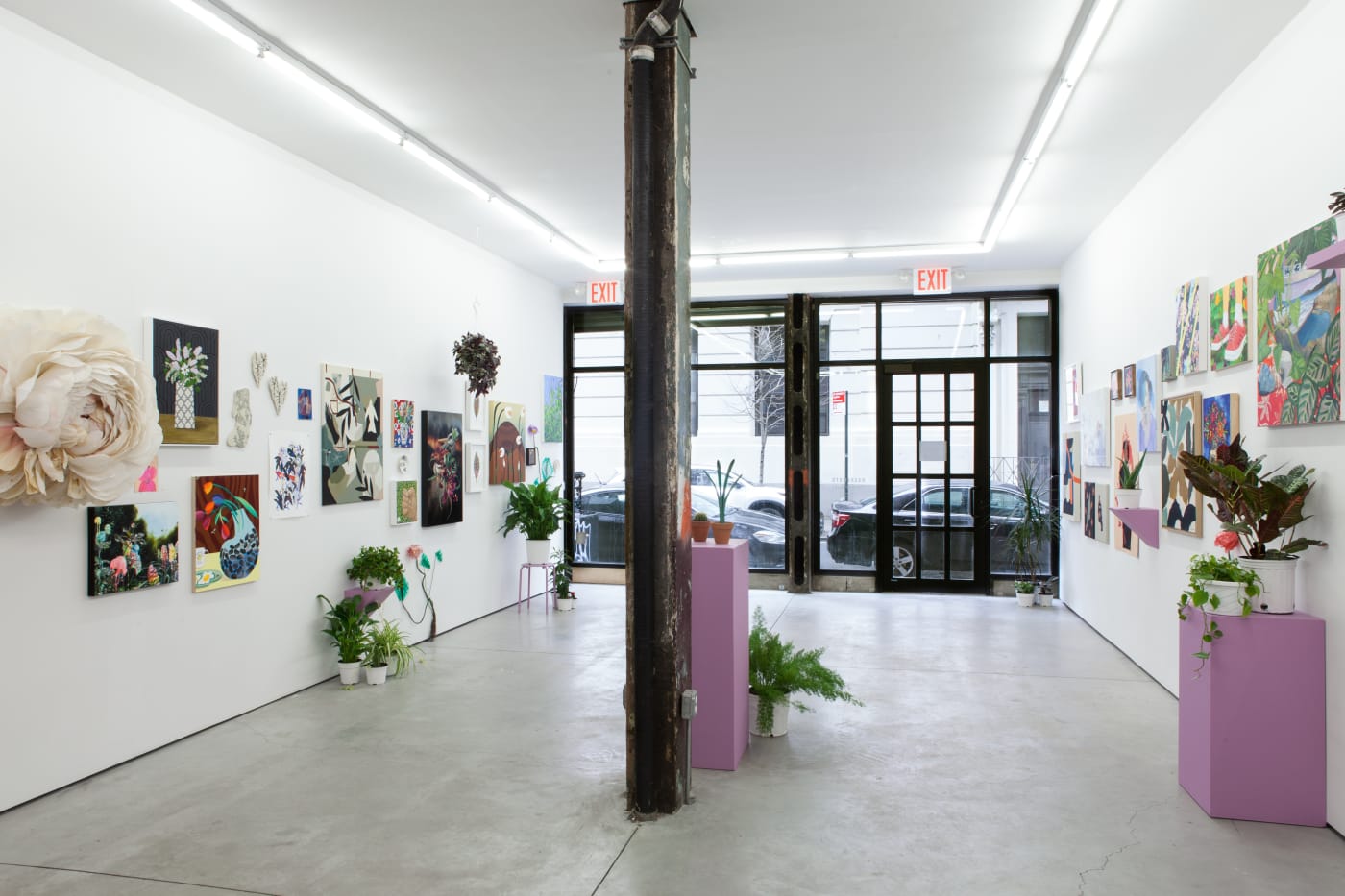Installation image from "LUSH at Hashimoto Contemporary NYC