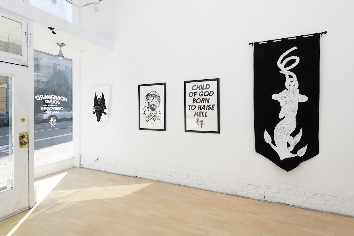 Christopher Martin - installation view