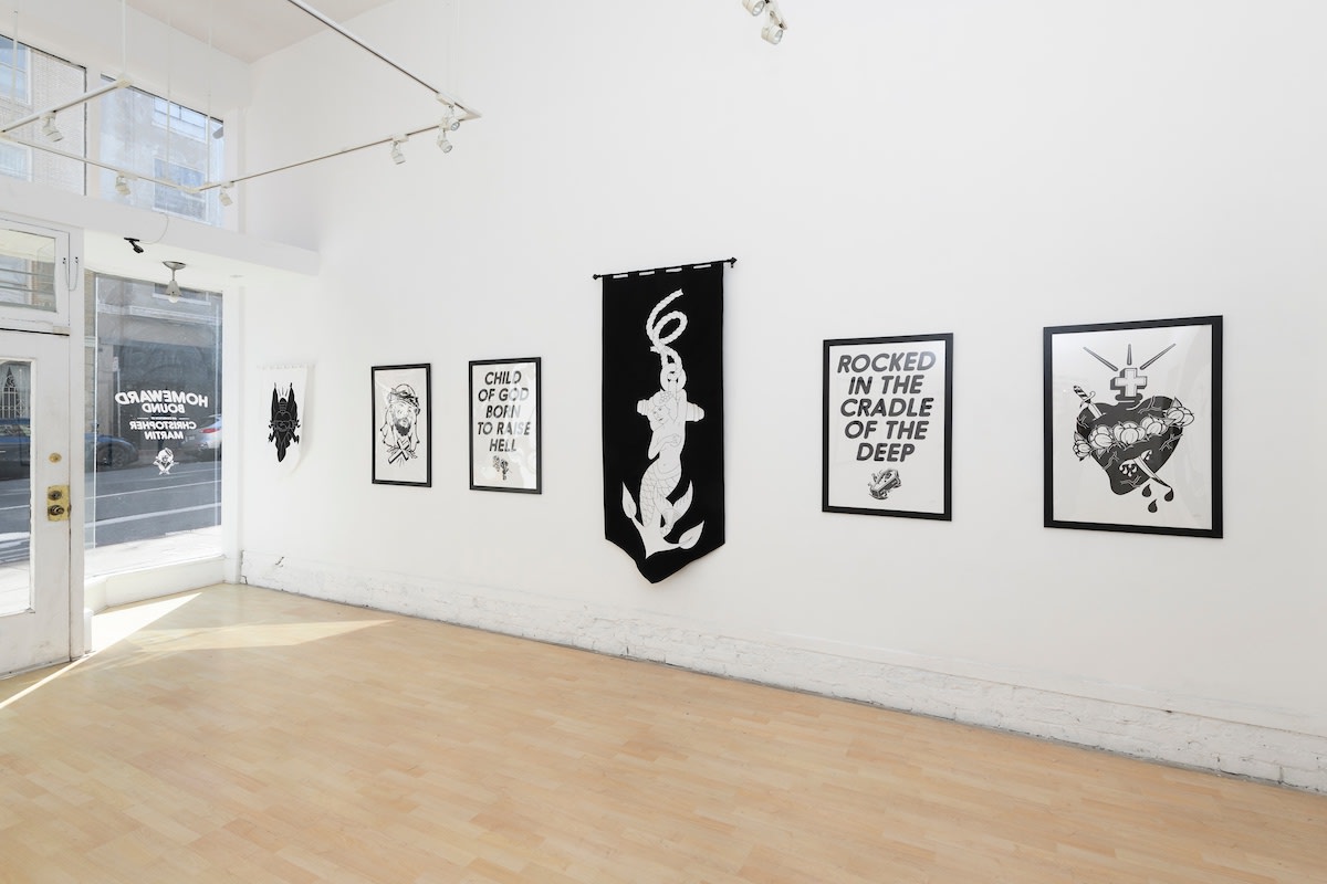 Christopher Martin - installation view