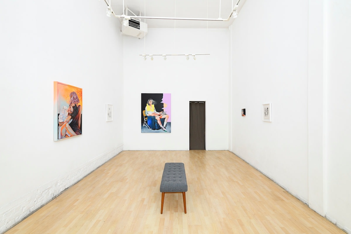 installation view - Martine Johanna