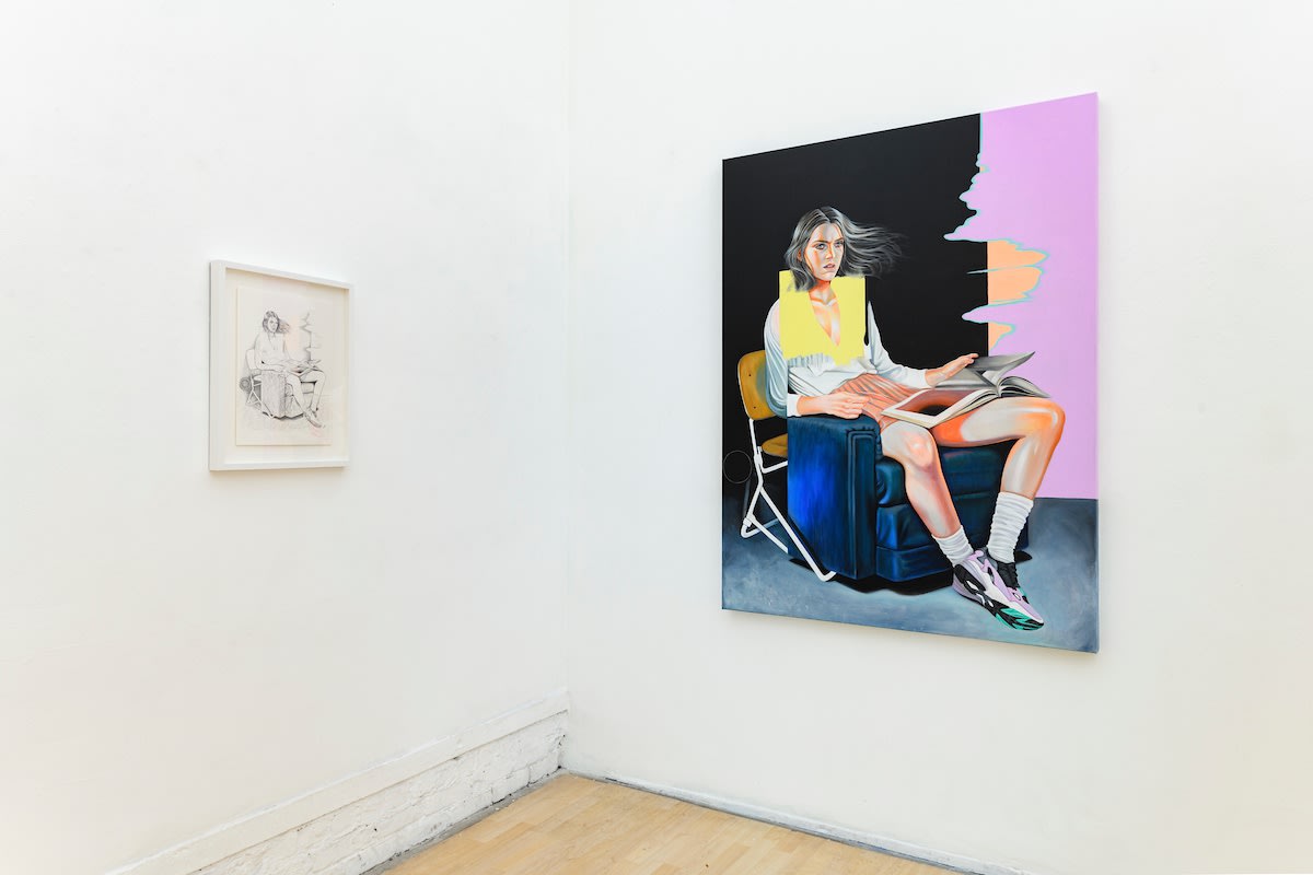 installation view - Martine Johanna