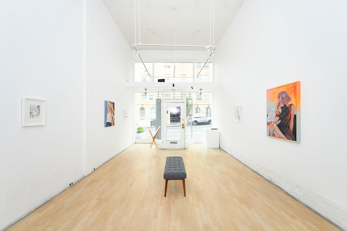 installation view - Martine Johanna