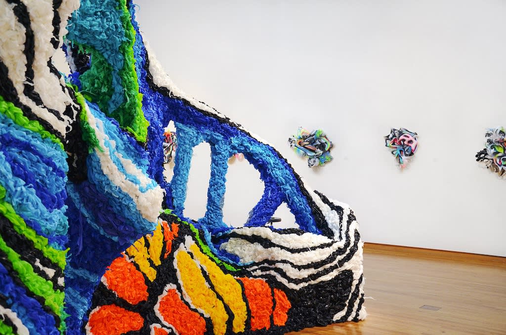 Detail of 'Sphere' installation by Crystal Wagner