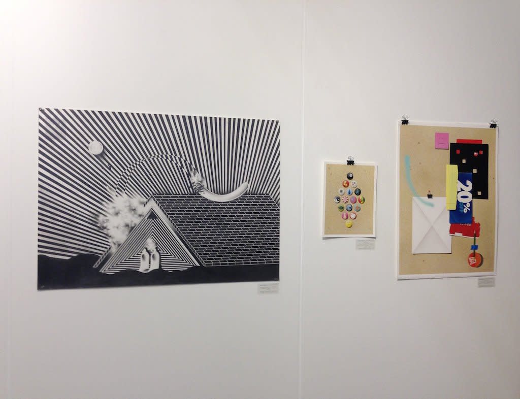 Installation image from Art on Paper NYC 2016