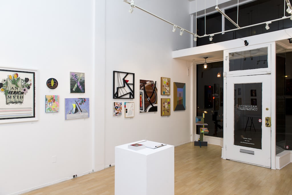 Installation image from the Tomorrow group exhibition at Hashimoto Contemporary SF