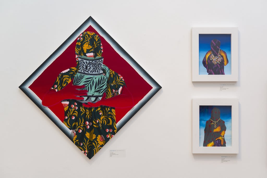 Installation image from the Tomorrow group exhibition at Hashimoto Contemporary SF