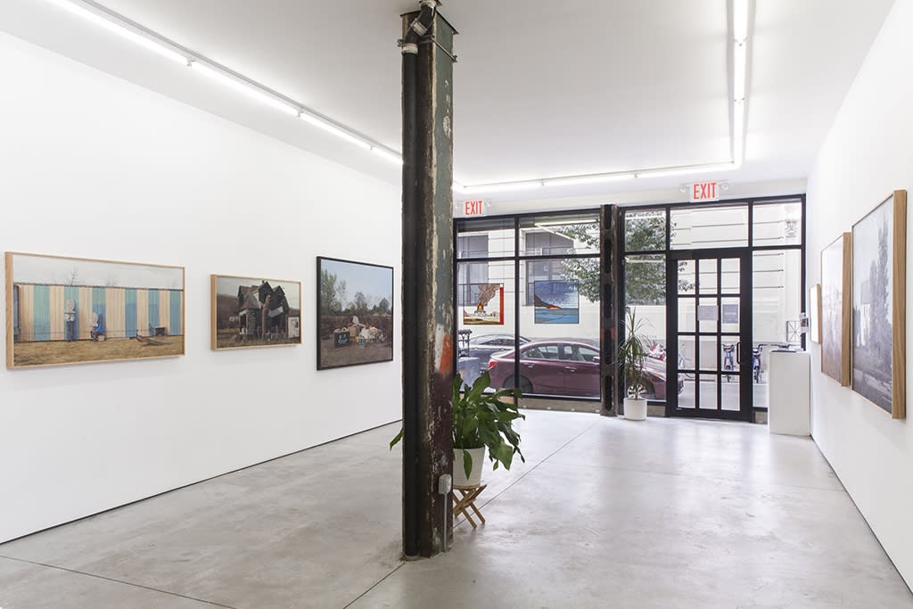 Installation image of Pat Perry's exhibition "Sensemaking" at Hashimoto Contemporary NYC