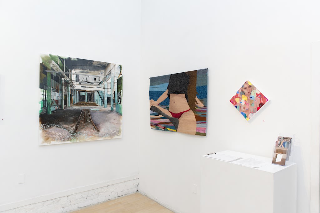 Install of 'Summer Group Show' 2015