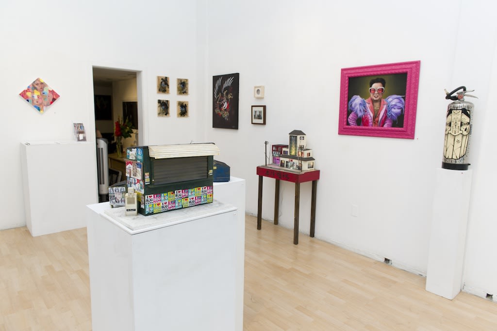 Install of 'Summer Group Show' 2015