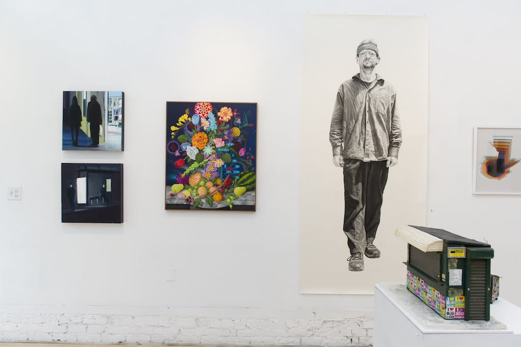 Install of 'Summer Group Show' 2015