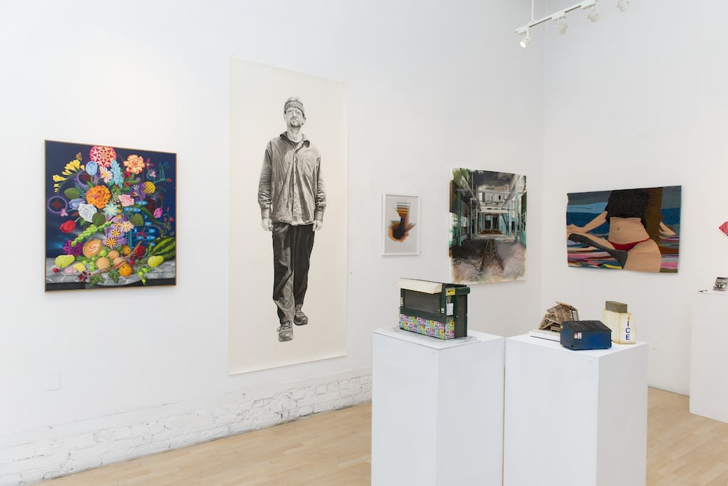 Install of 'Summer Group Show' 2015