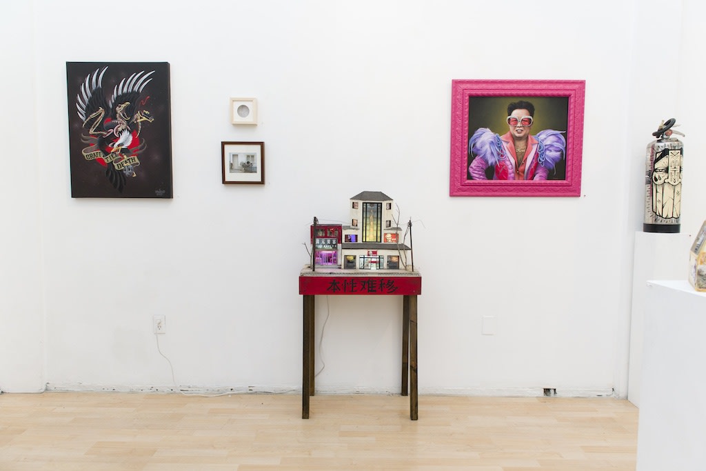 Install of 'Summer Group Show' 2015