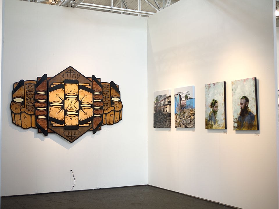 Installation at Art Market SF 2015