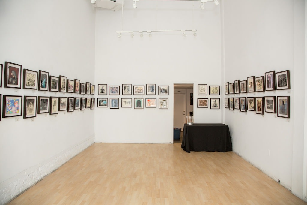 Moleskine Project installation image from Hashimoto Contemporary SF