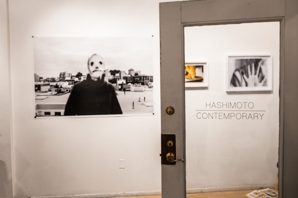 Installation view of Shaun Roberts solo exhibition at Hashimoto Contemporary in 2015