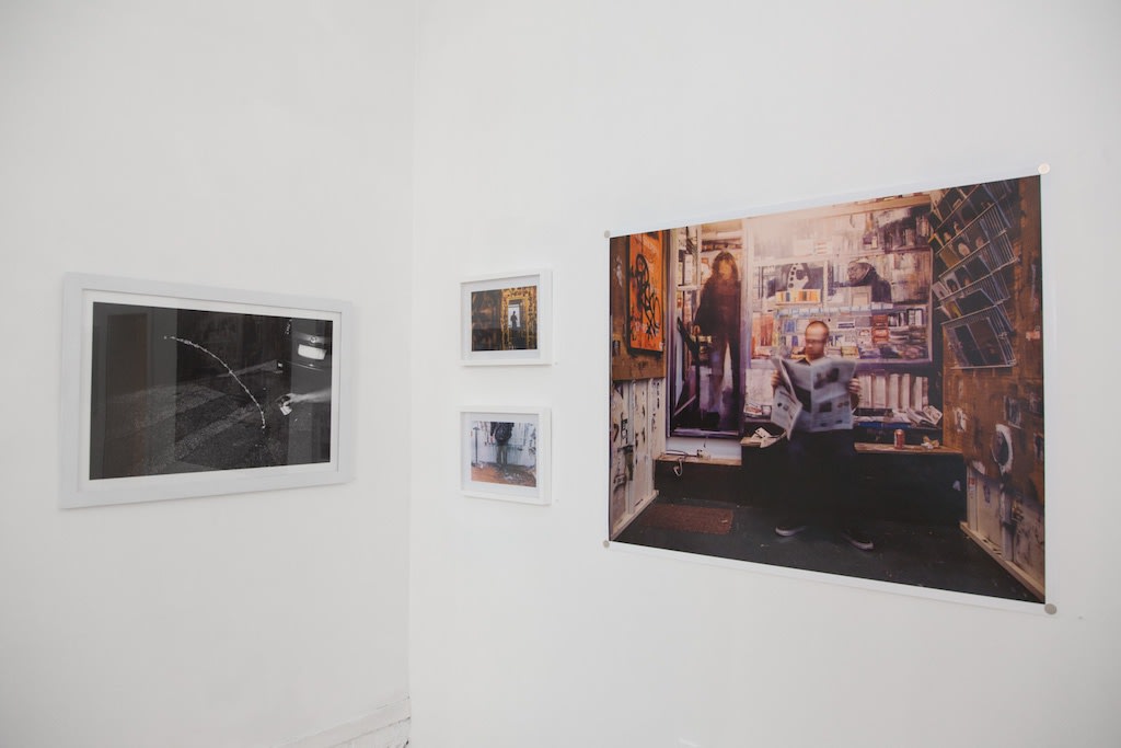 Installation view of Shaun Roberts solo exhibition at Hashimoto Contemporary in 2015