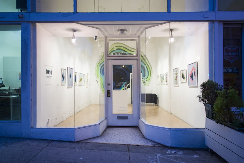 Installation view of 1010 'Limbus' 2015