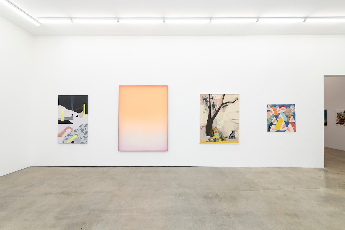 Gallery installation view of Hashimoto Contemporary LA