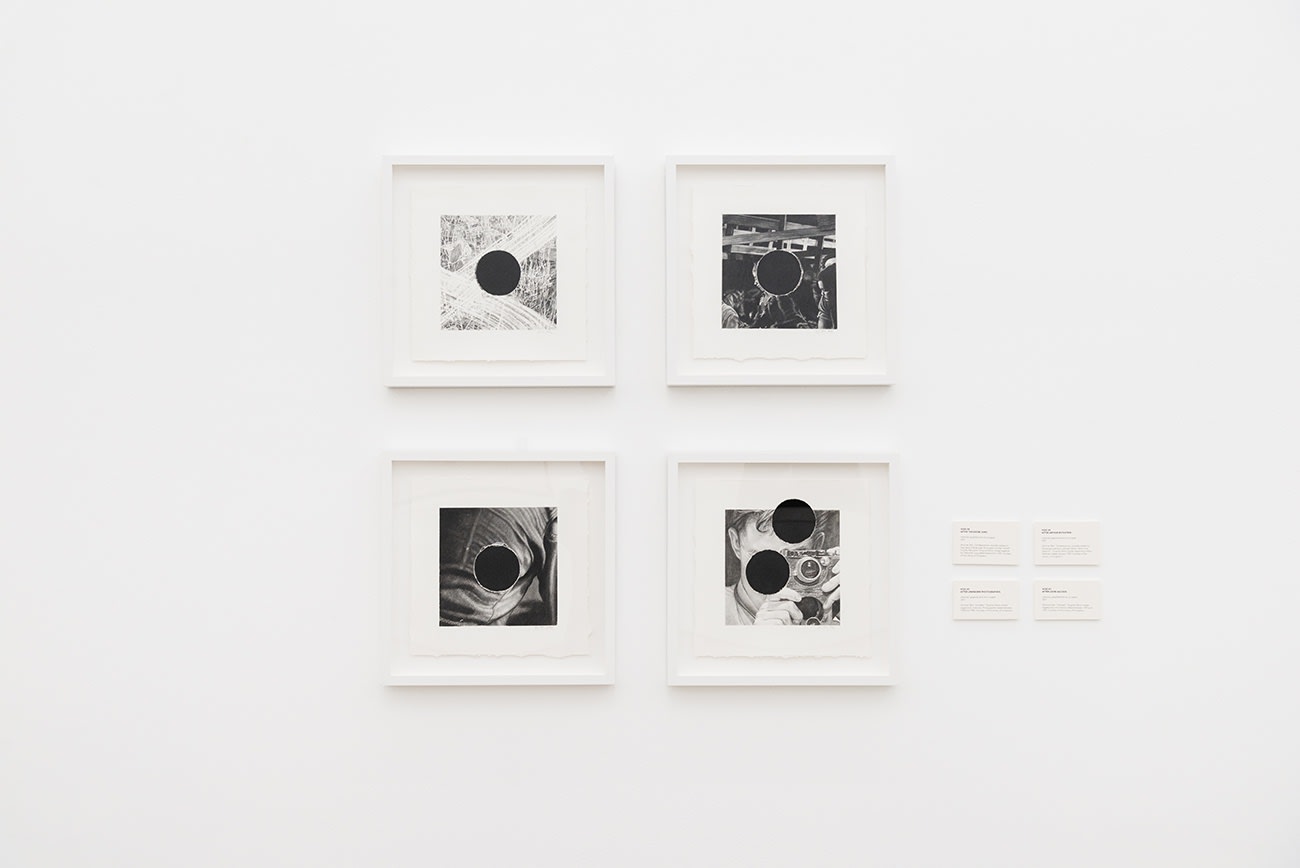 Joel Daneil Phillips - installation view of Killing the Negative at Hashimoto Contemporary Los Angeles