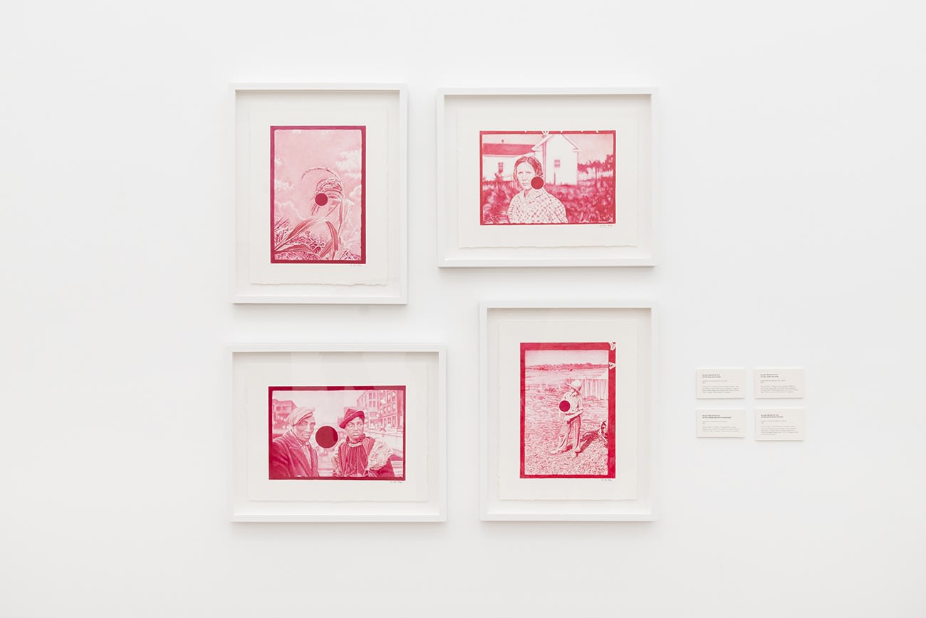 Joel Daneil Phillips - installation view of Killing the Negative at Hashimoto Contemporary Los Angeles